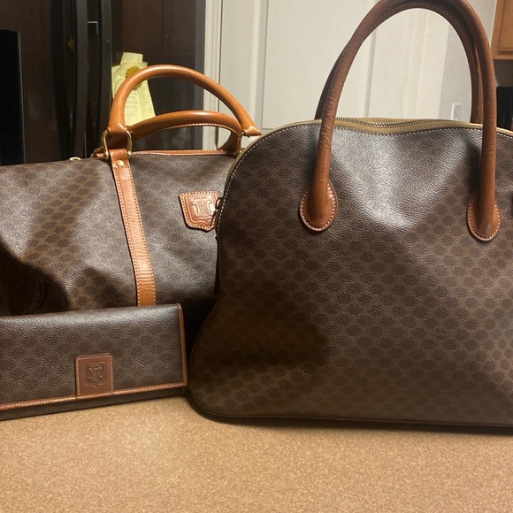 Celine Handbags - Celine Macadamia Wallet